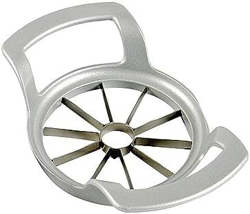 Germany Stainless Steel Apple Slicer and Corer, 10-Slices (Grey)