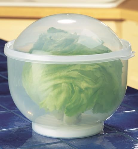 Lettuce Keeper for Fridge with Lid, Keeps Vegetables Fresh