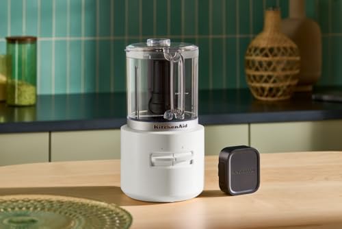 KitchenAid Go Cordless Food Chopper, battery sold separately, White