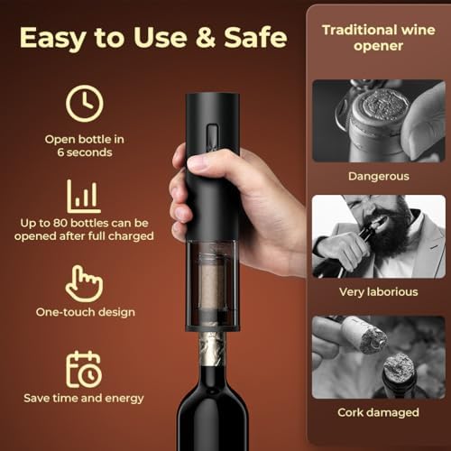 Electric Wine Opener, Wine Bottle Opener