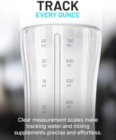 PerfectShaker LUMA 28oz Tritan Protein Shaker Bottle with Straw - Image 5