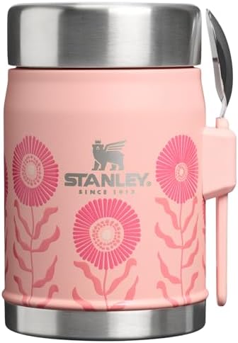 STANLEY Classic Food Jar and Spork, 14 oz, Sorbet Garden