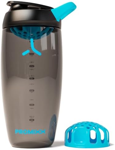 PROMIXX Pursuit Protein Shaker Bottle 26oz, Ecozen, Black by PROMIXX