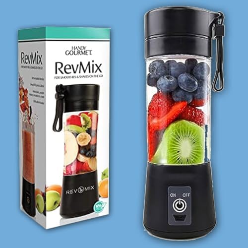 Handy Gourmet RevMix – for Smoothies and Shakes on The Go,Black - Image 5