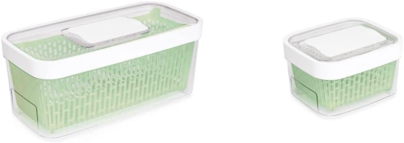 Good Grips GreenSaver Produce Keeper - Large,White and, Good Grips Storage Container