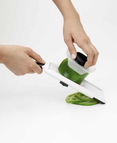 OXO Good Grips Hand-Held Mandoline Slicer & Good Grips Soft-Handled Garlic Press, Black, One Size - Image 7
