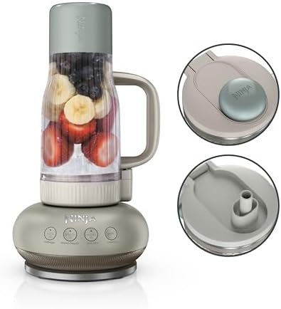 Ninja BlendBOSS Personal Blender, 26oz Tumbler, 1200PW, Stone Mint, DB351ST by Unknown