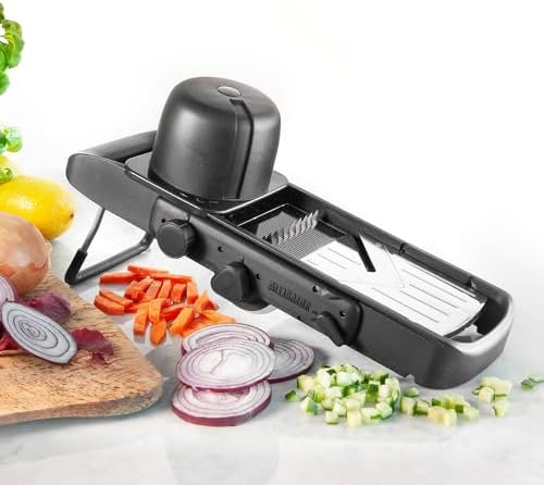 Alligator 6080 Mandoline Slicer, Adjustable Thickness, Stainless Steel by AlligatorofSweden