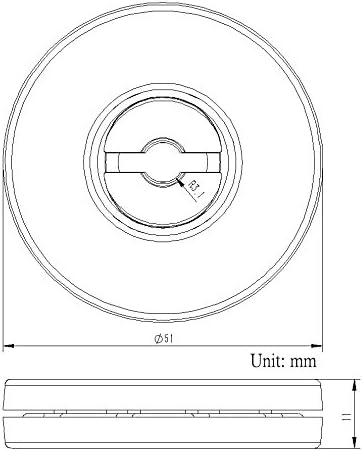 4 Pack 2 Inch Acrylic Lazy Susan Turntable Organizer, Pantry Decorating