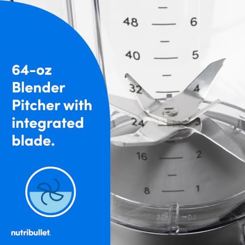 nutribullet® SmartSense Blender Combo, 1400 Watts, Matte White, NBF50700AW - Image 6
