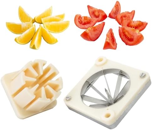 Wedge Blade Multi-model universal Stainless Steel Replacement 8 Wedge Chopper Blade & Pusher Block Set For Commercial Fruit Vegetable Cutter Interchangeable Blade (8 Wedge)