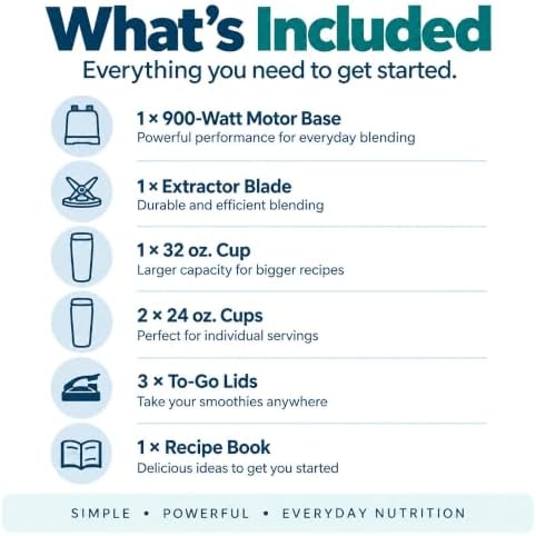 NutriBullet Special Edition NutriBullet Pro 900 - Watt Blender (White) - Image 3