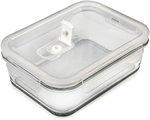 PrepNaturals 5 Pack 30oz Glass Meal Prep Containers - 1 Compartment