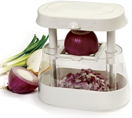 Norpro 846 Multi Chopper with 3 Interchangeable Blades, One Size, White - Image 2