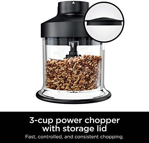 Ninja Foodi Power Chopper 3-Cup Bowl, Fits CI100 Series, Black, XSKKITCHPR - Image 5