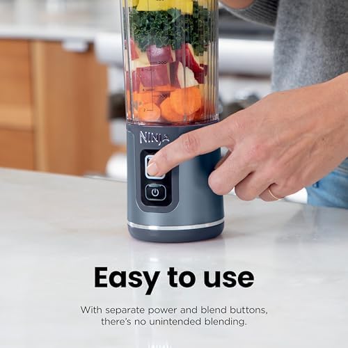 Ninja Blast Portable Blender, Cordless, 18oz Vessel, Forest Green, BC151EM - Image 4