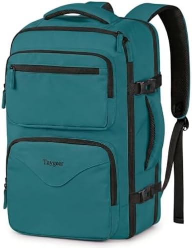 Taygeer Airline Approved Carry on Backpack, Womens Weekender Travel Bag by Taygeer