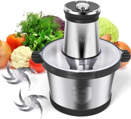 16 Cup Steel Bowl 850W Electric Food Processor