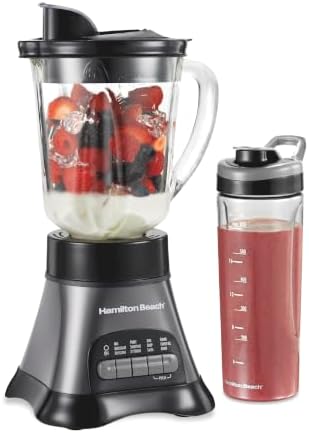 Hamilton Beach 2-in-1 Personal Blender and Countertop Blender For Smoothies by HamiltonBeach