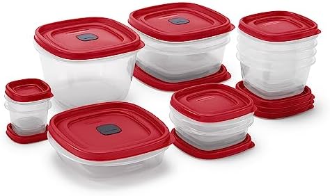 Assorted Food Storage Container Set - Case of: 1; Each Pack Qty: 24; Total Items Qty: 24