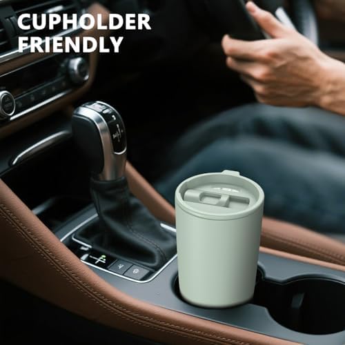 TILUCK 20 oz Insulated Coffee Tumbler with BPA-Free Lid - Image 4