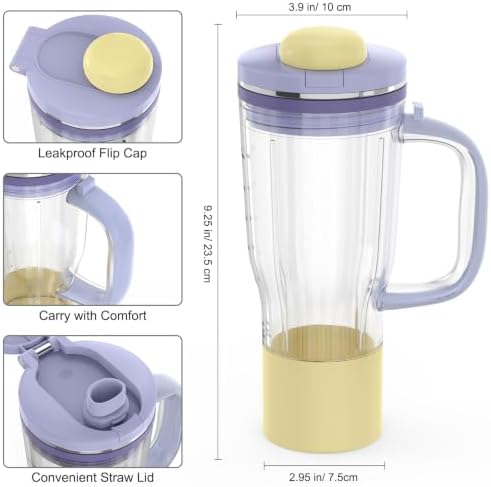 26 oz Cup Fit for Ninja BlendBOSS/CrushBOSS Blender DB351 & DB301 Series - Image 2
