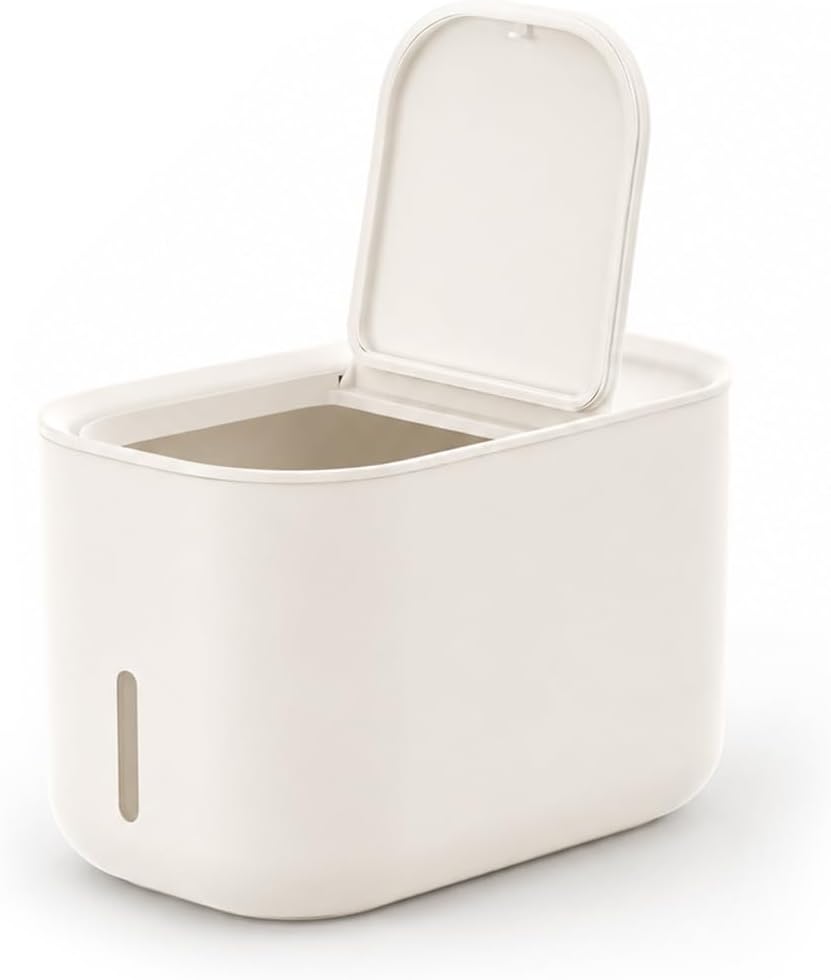 Rice Storage Container,Food Container, Dry Food Storage,7.2lbs Pet Food Dispenser, 6.9Qt/11lbs Large Storage Bin with Lid,Silicone Ring & Moisture Proof,for Grain Cereal Soybean Corn,Begie