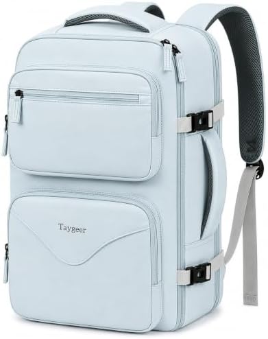 Taygeer Carry On Backpack, College Backpack with 15.6inch Laptop for Women by Taygeer