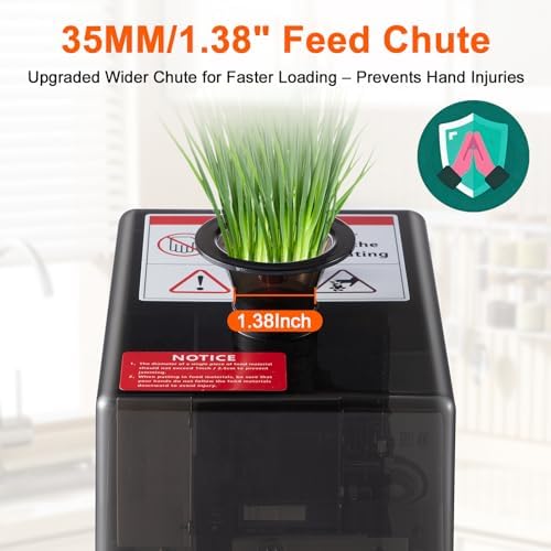 Electric Scallion Shredder, 200W Commecial Green Onion Slicer, Vegetable Spring Onion Shredder with 2.3mm Shreds and Catch Tray for Chili Beans Garlic Shoots Celery, 110V, 110LBS/H Production - Image 2