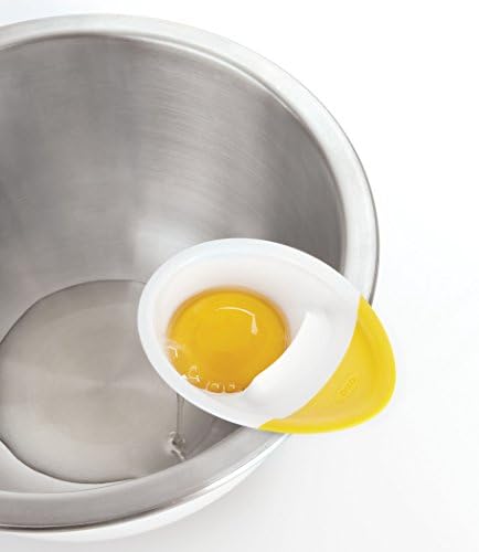 OXO Good Grips 3-in-1 Egg Separator, White/Yellow (Pack of 2)
