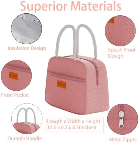 Leakproof Bento Box & Insulated Lunch Bag Set for School and Work