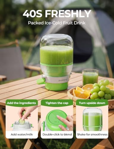 portable juicer blenderLicuadora Portatil 34OZ Smoothie Shake Juicer Cup - Image 6