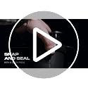DualShaker Pro 32 oz Shaker Bottle for Protein Shakes, Shaker Cup w/Handle & Ball Blender Whisks, Dual Mixing Shaker Bottle with Storage, 2 in 1, for Travel To Go, BPA Free (White)