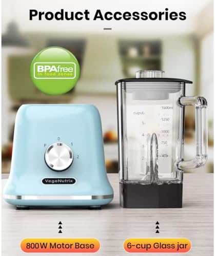 Countertop Blender, Smoothies and Kitchen Use, Smoothie Maker - Image 2