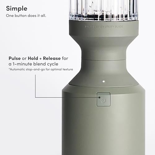 Beast Mega 1200 Plus Countertop Blender, XL Vessel, Sage, 1200W - Image 4