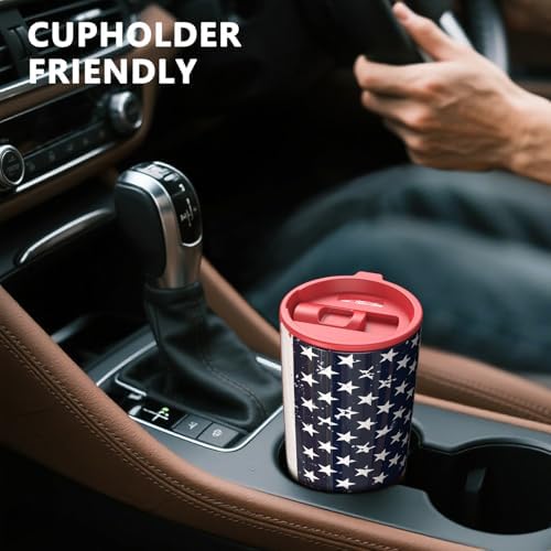 TILUCK 20 oz Insulated Coffee Tumbler with BPA-Free Lid - Image 4