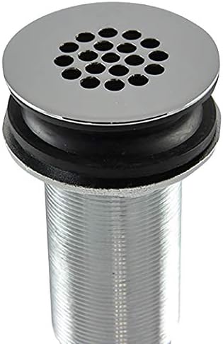 Bathroom Sink Grid Drain without Overflow, Chrome, 89463