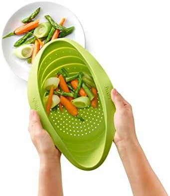 Collapsible Colander, Green
