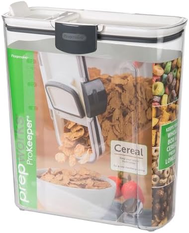 Cereal Keeper Food Storage Container, Airtight Seal, 3.5-Quart