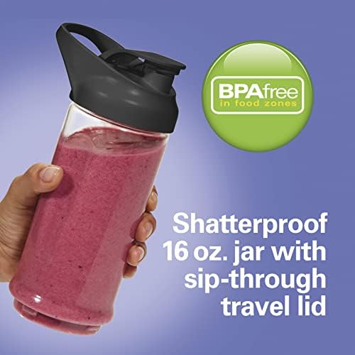 Hamilton Beach Blend-Now Cordless Portable Personal Blender for Smoothies - Image 5