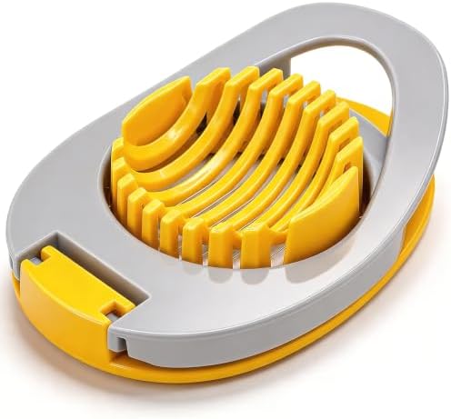 Egg Slicer for Hard Boiled Eggs with Stainless Steel Wire by FATUXZ