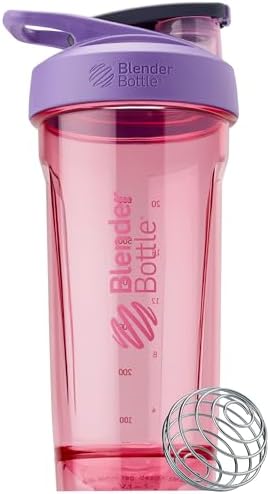 BlenderBottle Sport Flip Tritan Shaker Bottle 28 oz Purple by BlenderBottle