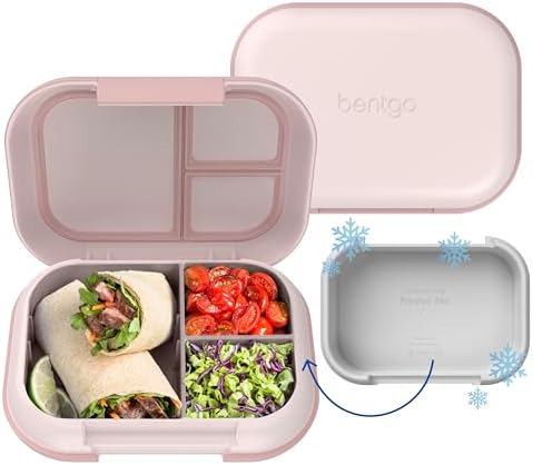 Chill Max Leak-Proof XL Bento-Style 3 or 4 Compartment Lunch Box