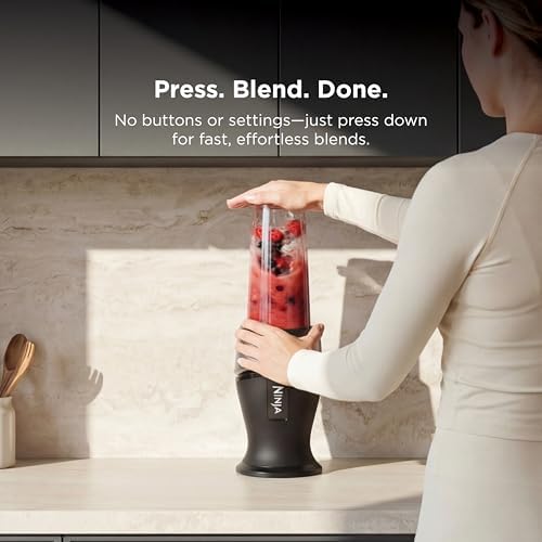 Ninja Fit Compact Personal Blender, 700W, (2) 16oz Cups, QB3001SS - Image 3