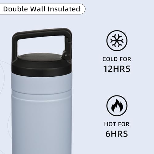 BJPKPK 20 oz Insulated Travel Water Bottle, Coffee Tumbler Stainless Steel - Image 5
