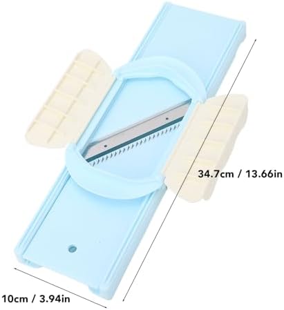 Potato Slicer, Vegetable Shredder, 5 in 1 Efficient Kitchen Tool with Stainless Steel Blades, Safe Manual Food Cutter for Carrot, Cucumber, Julienne Fries - Image 4