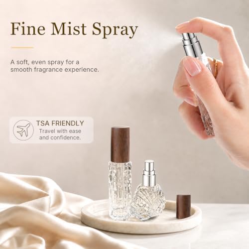 Perfume Bottles, Refillable Spray Bottles (Beech-10ml,13ml,13ml,14ml,15ml) - Image 4