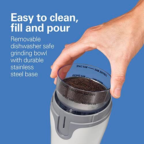 Hamilton Beach Fresh Grind Electric Coffee Grinder For Up To 12 Cups - Image 2