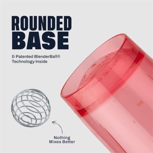BlenderBottle Sport Flip Tritan Shaker Bottle 28 oz Electric Pink - Image 3