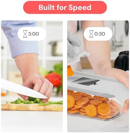 Fullstar Pro Mandoline Vegetable Slicer, 11-in-1 Kitchen Prep Tool - Image 3